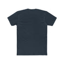"Hello My Name is Daddy" Tee: Green name tag design. Tapered Fit, Combed Cotton Crew Neck.
