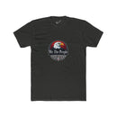 We The People Coffee Co. Tee: Tapered Fit, Unisex Lightweight Combed Cotton Crew Neck.
