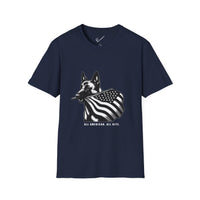 Belgian Malinois Graphic Tee - Casual Fit, Unisex Softstyle Crew-Neck.