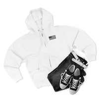 Team Montaga Unisex Zip Hoodie with Team Montaga and Flag Design.