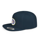 The Montaga Podcast Stylish Flat Bill Snapback Hat.
