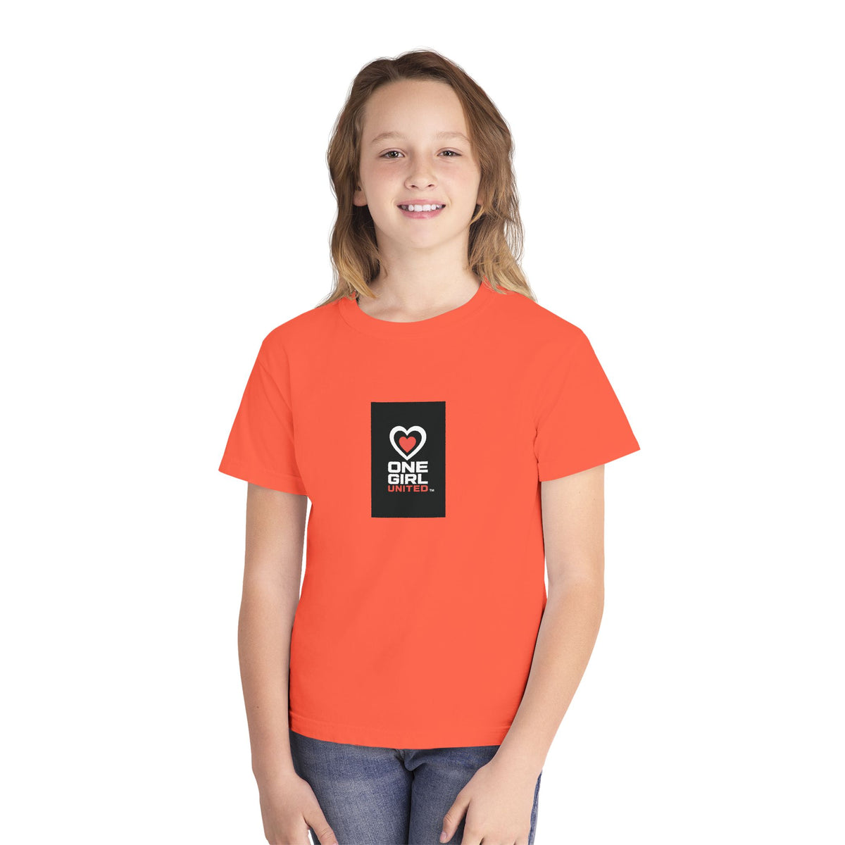 One Girl United Short Sleeve Youth Tee