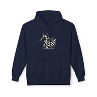 All American Dog Fleece Hoodie - Cozy Unisex Pullover.