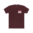 "Hello My Name is Daddy" Tee: Tapered Fit, Combed Cotton Crew Neck.