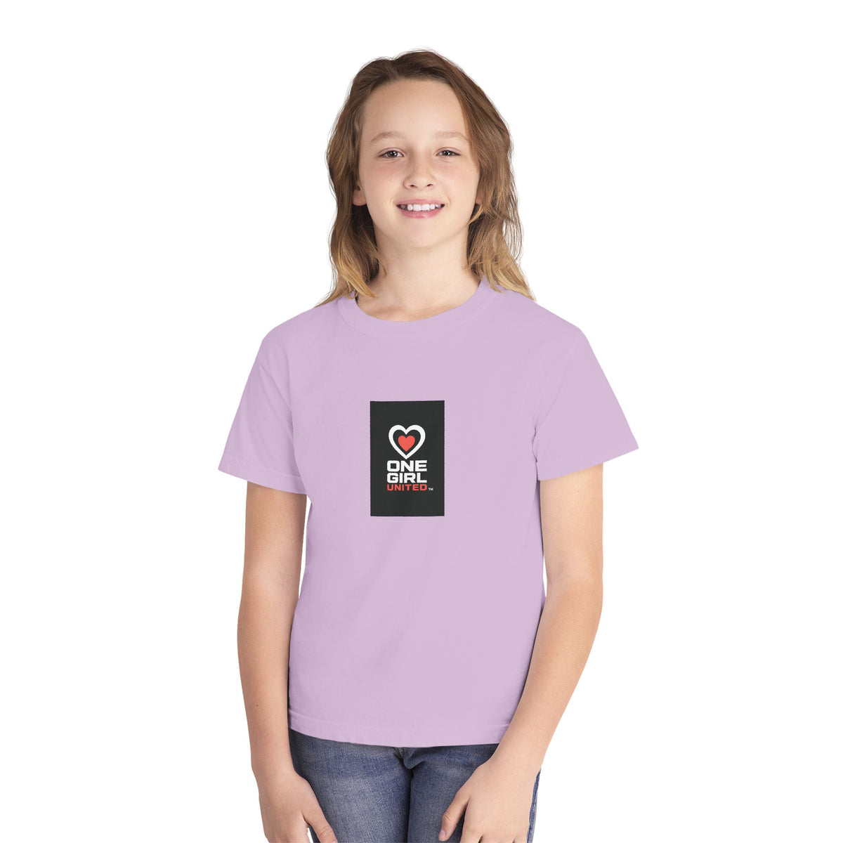 One Girl United Short Sleeve Youth Tee
