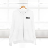 Team Montaga Unisex Zip Hoodie with Team Montaga and Flag Design.