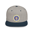 The Montaga Podcast Stylish Flat Bill Snapback Hat.