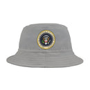 Montaga Seal Bucket Hat Casual Headwear in Light Grey