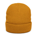 One Girl United Unisex Ribbed Knit Beanie: Light colors