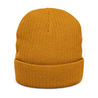 One Girl United Unisex Ribbed Knit Beanie: Light colors