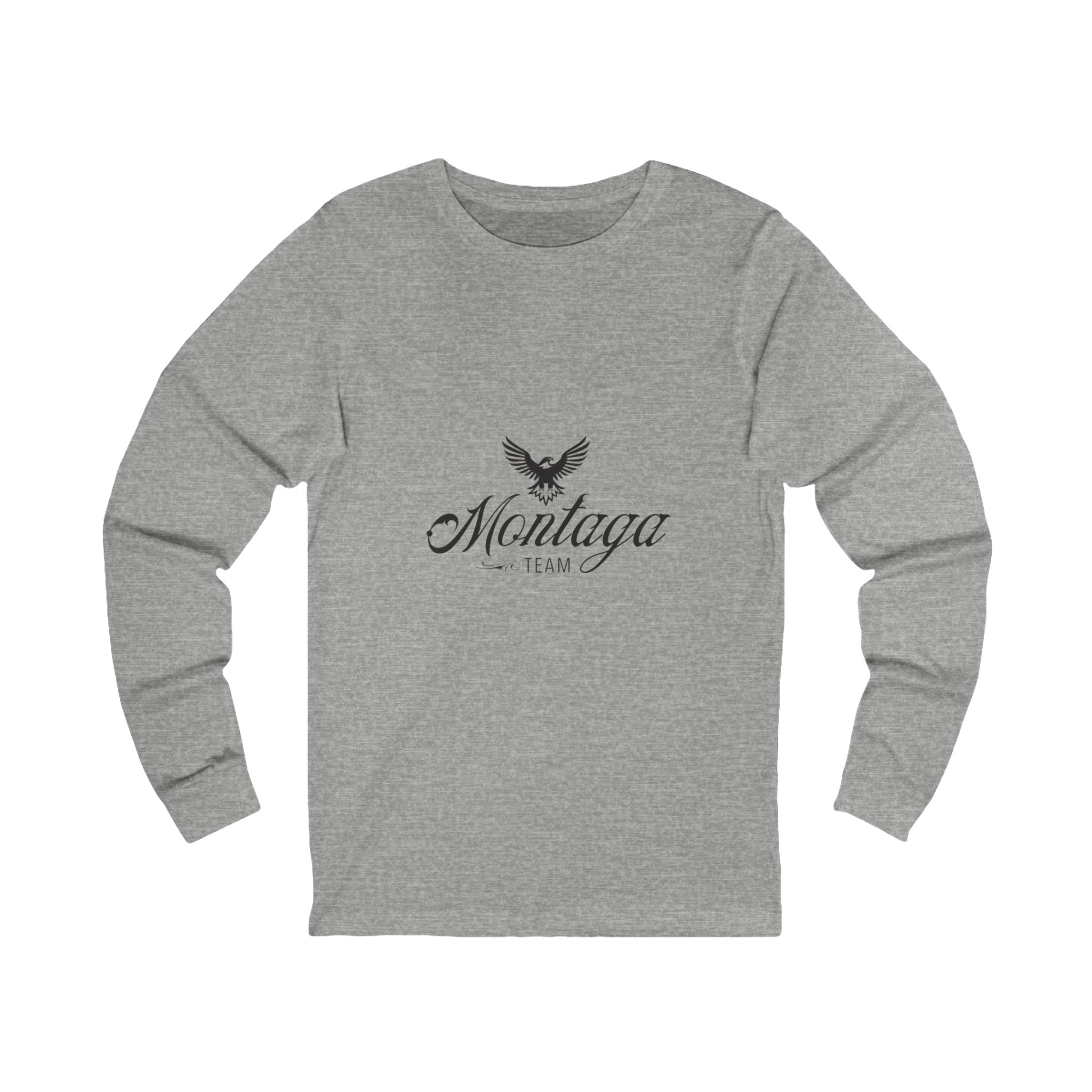 Team Montaga Long Sleeve Tee, Unisex Long Sleeve T-Shirt.