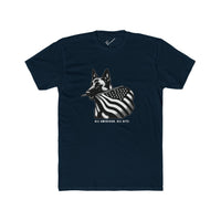 Belgian Malinois Tee: Tapered Fit, Unisex Lightweight Combed Cotton Crew Neck.