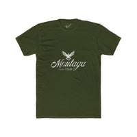 Team Montaga Tee: Tapered Fit, Unisex Lightweight Combed Cotton Crew Neck.