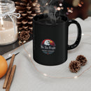We The People Coffee Co. Ceramic Mug in black: 11oz & 15oz sizes