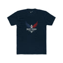 Dirty Bird Dark Roast Tee: Tapered Fit, Unisex Lightweight Combed Cotton Crew Neck.