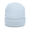Freedom Isn't Free Unisex Ribbed Knit Beanie: Light colors
