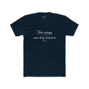 "Two Wings on the same dirty , dirty bird" Tee: Tapered Fit, Unisex Lightweight Combed Cotton Crew Neck.