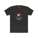 We The People Coffee Co. Tee: Tapered Fit, Unisex Lightweight Combed Cotton Crew Neck.
