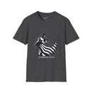 Belgian Malinois Graphic Tee - Casual Fit, Unisex Softstyle Crew-Neck.