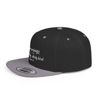 "Two wings on the same dirty, dirty bird" Flat Bill Snapback Hat.