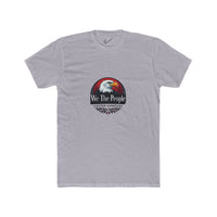 We The People Coffee Co. Tee: Tapered Fit, Unisex Lightweight Combed Cotton Crew Neck.