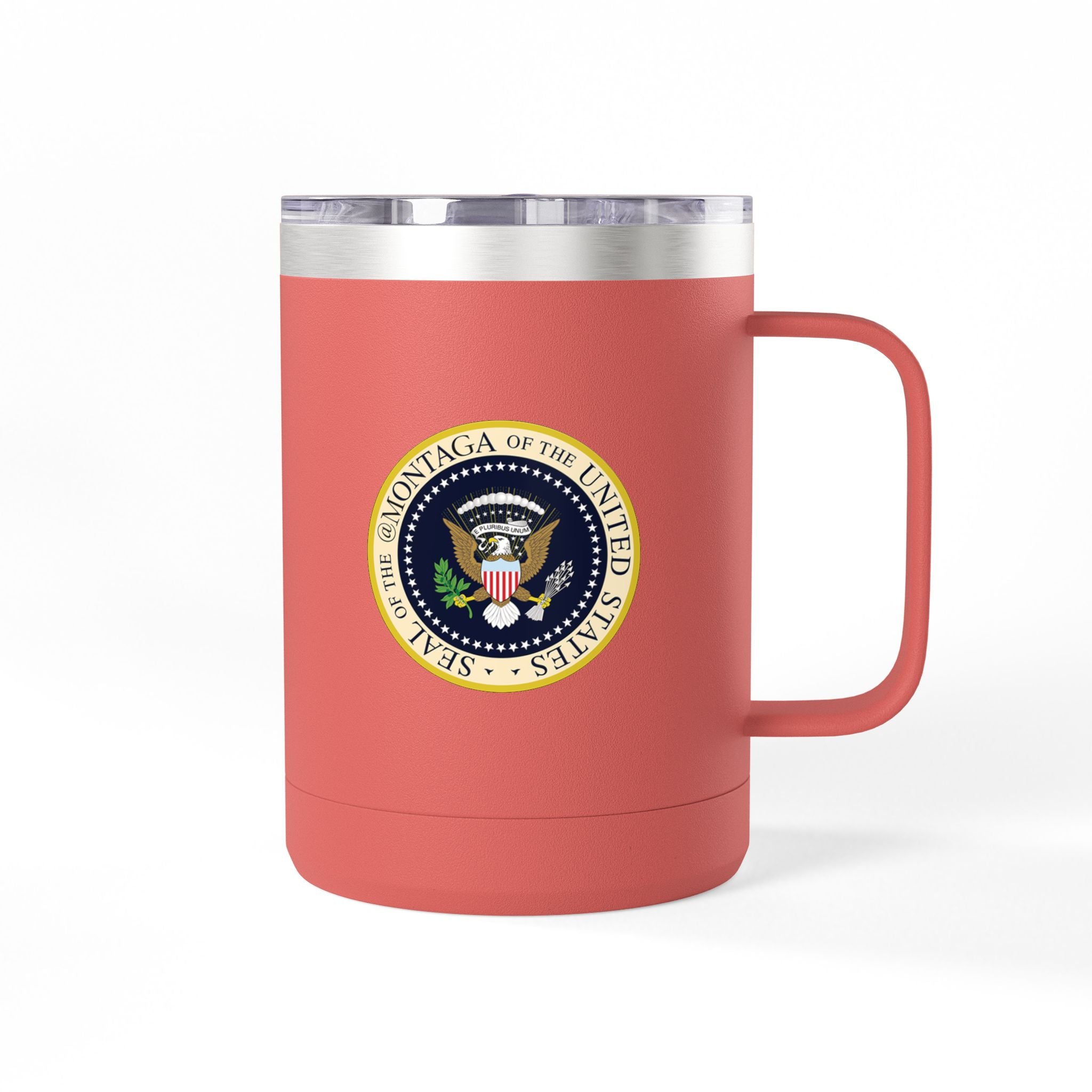 Montaga Seal Stainless Steel Leakproof Coffee Mug Tumbler, 15oz