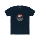 We The People Coffee Co. Tee: Tapered Fit, Unisex Lightweight Combed Cotton Crew Neck.