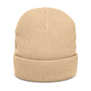 Freedom Isn't Free Unisex Ribbed Knit Beanie: Light colors