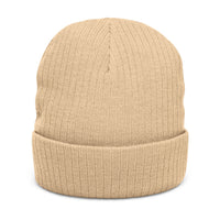 Freedom Isn't Free Unisex Ribbed Knit Beanie: Light colors