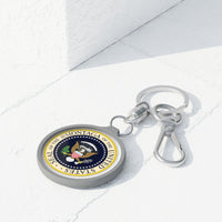 Custom Montaga Podcast Keychain