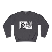 All American Cat Sweatshirt, Unisex Cozy Casual Wear