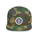 The Montaga Podcast Stylish Flat Bill Snapback Hat.