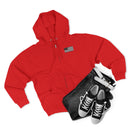 Team Montaga Unisex Zip Hoodie with Team Montaga and Flag Design.