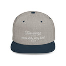 "Two wings on the same dirty, dirty bird" Flat Bill Snapback Hat.