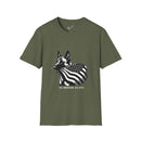 Belgian Malinois Graphic Tee - Casual Fit, Unisex Softstyle Crew-Neck.