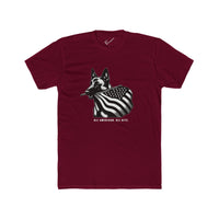 Belgian Malinois Tee: Tapered Fit, Unisex Lightweight Combed Cotton Crew Neck.