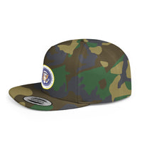 The Montaga Podcast Stylish Flat Bill Snapback Hat.