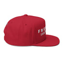 Freedom Isn't Free Flat Bill Cap | Custom Embroidery