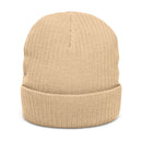 One Girl United Unisex Ribbed Knit Beanie: Light colors
