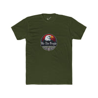 We The People Coffee Co. Tee: Tapered Fit, Unisex Lightweight Combed Cotton Crew Neck.