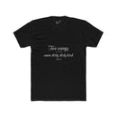"Two Wings on the same dirty , dirty bird" Tee: Tapered Fit, Unisex Lightweight Combed Cotton Crew Neck.