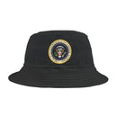 Montaga Seal Bucket Hat Casual Headwear in Black