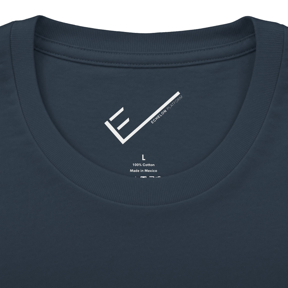 "Hello My Name is Daddy" Tee: Green name tag design. Tapered Fit, Combed Cotton Crew Neck.