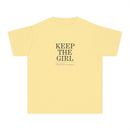 "Keep The Girl | Build The Woman" Short Sleeve Youth Tee