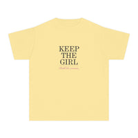 "Keep The Girl | Build The Woman" Short Sleeve Youth Tee