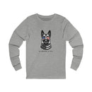 All American Dog Long Sleeve Tee, Unisex Long Sleeve T-Shirt.