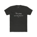 "Two Wings on the same dirty , dirty bird" Tee: Tapered Fit, Unisex Lightweight Combed Cotton Crew Neck.