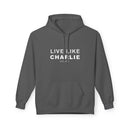 Live Like Charlie Fleece Hoodie - Cozy Unisex Pullover.