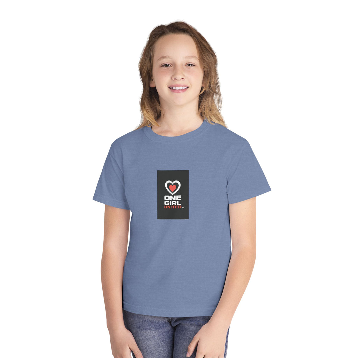 One Girl United Short Sleeve Youth Tee