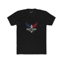 Dirty Bird Dark Roast Tee: Tapered Fit, Unisex Lightweight Combed Cotton Crew Neck.